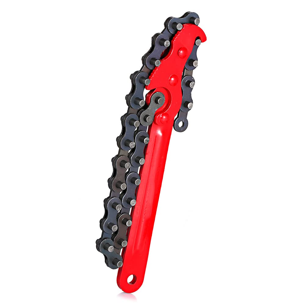 Llaves de Cadena de 9 Pulgadas, Llave de Cadena, Llave de Filtro de Aceite, Llave Ajustable, Llave Universal para reparación de automóviles