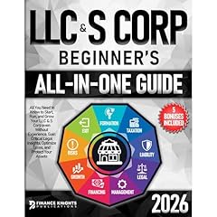 LLC & S Corp Beginner&rsquo;s All-in-One Guide Audiolibro Por Finance Knights Publications arte de portada