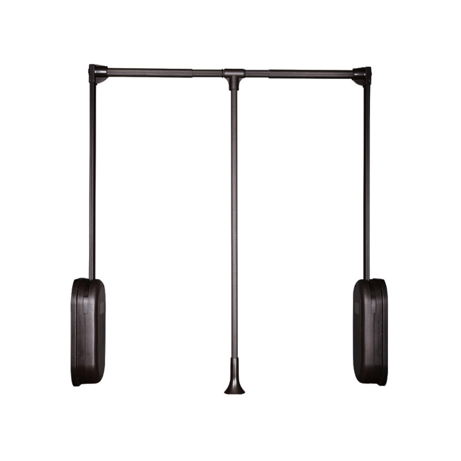 Tringle de placard hydraulique réglable en acier renforcé avec vérin haute capacité
