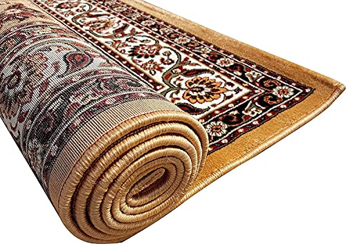 Indian Kashmiri Non-Slip Area Rug 2x6 ft