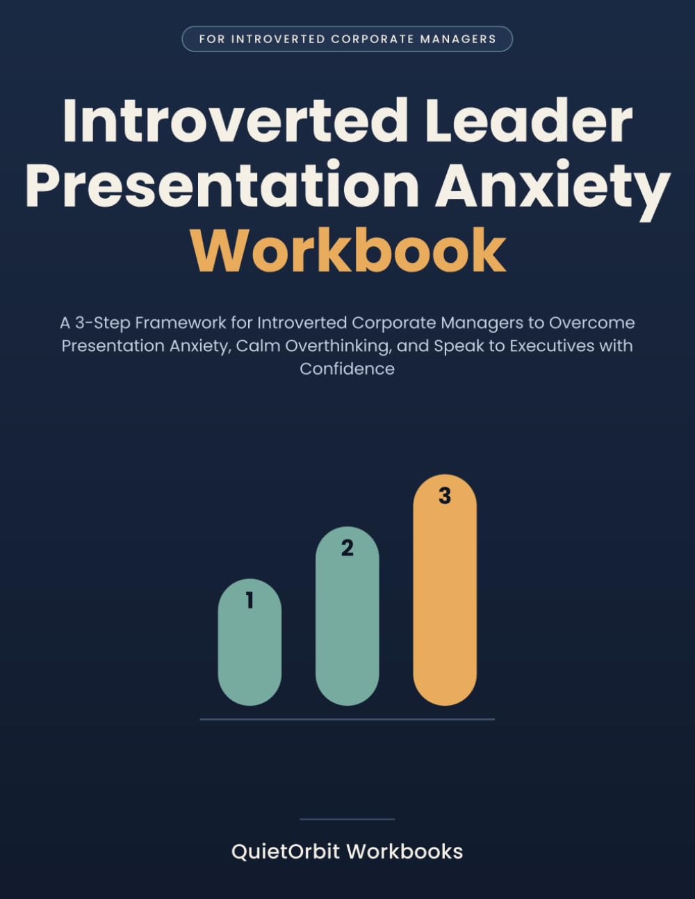 Introverted Leader Presentation Anxiety Workbook: A 3-Step Framework for Introverted Corporate Managers to Overcome Presentation Anxiety, Calm Overthinking, and Speak to Executives with Confidence