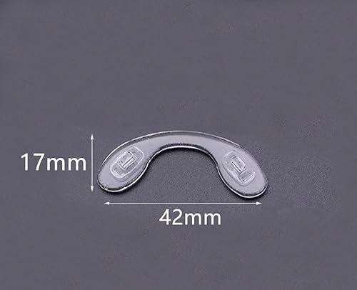 Miniatura 5 de Almohadillas para la nariz para gafas, correa de puente para lentes BEHLINE  puente de sillín de silicona, almohadillas de repuesto antideslizantes