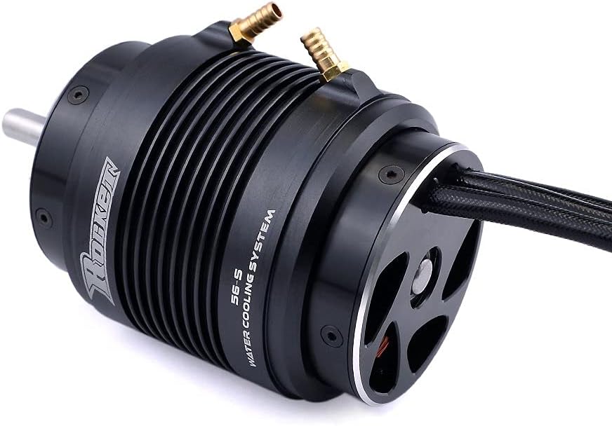 Surpass Hobby Rocket 5692 1090KV 4 Poles 12 Slots Waterproof Brushless Motor + Water Cooling Set for RC Boat