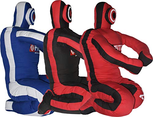 FITIZ MMA Dummy Judo Grappling Dummy Punching Bag Brazilian BJJ JIU Jitsu Sitting Position Dummy Wrestling Martial Arts Boxing Karate Training Dummy