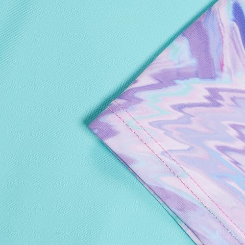 Image of Speedo Girl's Uv Swim Shirt Short Sleeve Rashguard Set