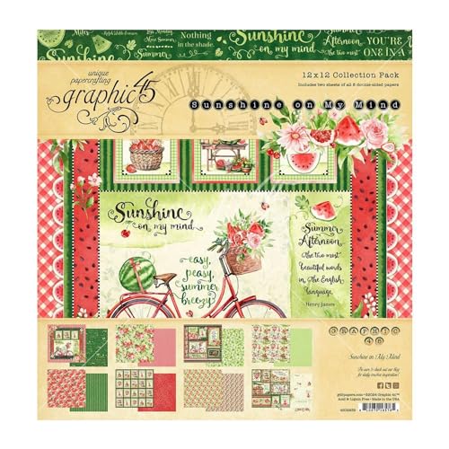 Graphic 45 Sunshine On My Mind 12x12 Collection Pack