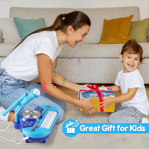 Bcy Hohipi Dj Mixer For Kid,Baby Dj Table With Toddler Piano,Kids Dj Set With Mic And Mp3 Function,Musical Toys For Toddlers Birthday Xmas Gift thumb #6