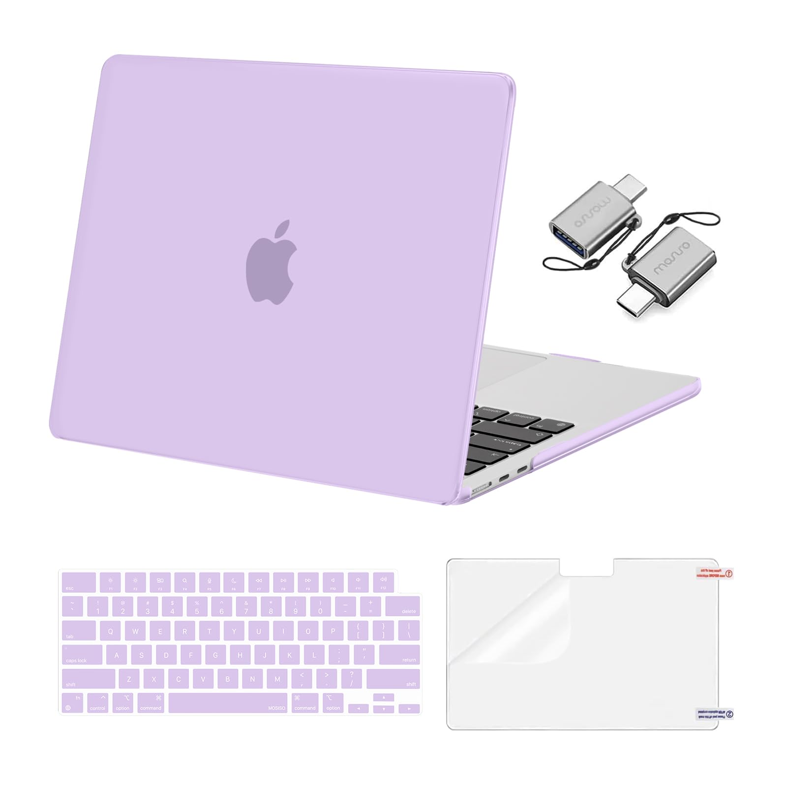 MOSISO Compatible with MacBook Air 13 inch Case M5 2026 M4 M3 M2 2025-2022