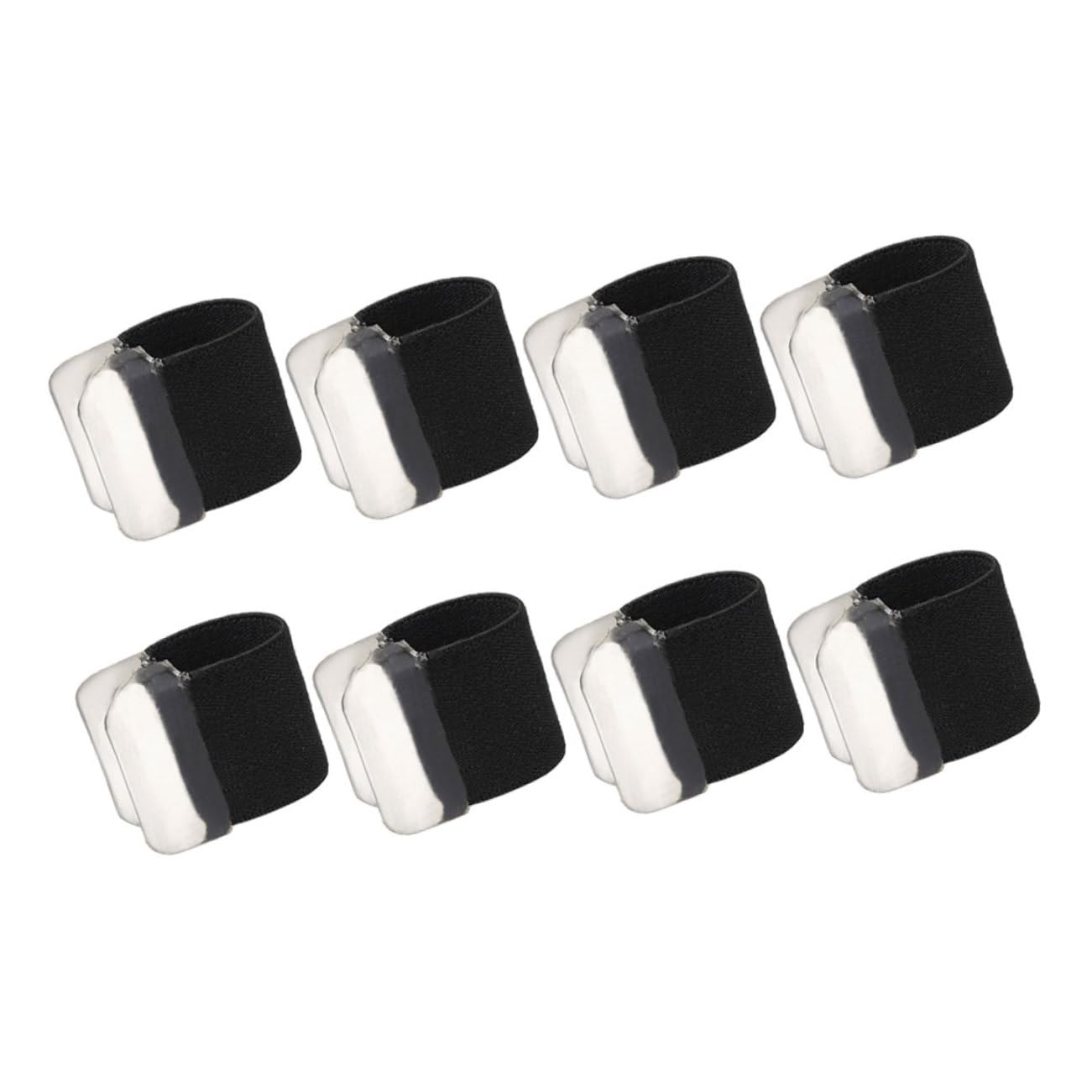 Ipetboom 4 pairs Reusable Separators for Women Breathable Elastic Spacers for Bunion Comfortable Foot Care Tools for Beautiful Feet Washable and Durable Design