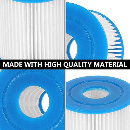 BESPORTBLE Cartuchos de Filtro de 4 Unidades para Cartuchos de Filtro de Bomba de Piscina de ReposiÃ