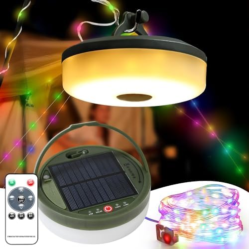 Guirlande Lumineuse de Camping 10M – Lampe Portable avec 3 Modes d
