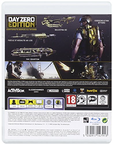 Jeu PS3 COD Advanced avec exosquelette pour des combats verticaux intenses