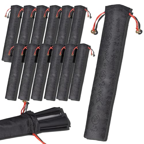 Sacs de ventilateur pliables noir 33 cm anti-poussière étuis de protection