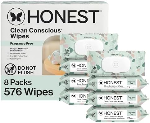 Honest Company Baby Wipes (576ct bulk)