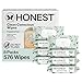 The Honest Company Baby Wipes - Pure and Gentle Plant-Based Alcohol, Fragrance and Paraben Free Hypoallergenic Honest Wipes 576 Count