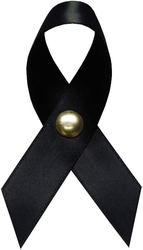 USA (American) Made 50 Pre-Formed Large Royal Blue Satin Awareness Ribbons w/Clutch Pins (Already Attached)