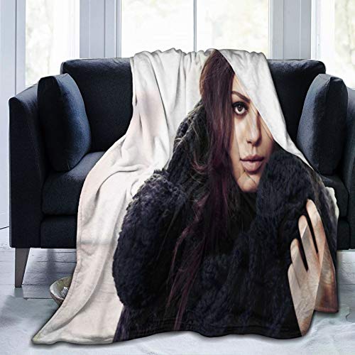 Mila Kunis Fleece Plush Throw Blanket Or Painting Ultra-Soft Fleece Blanket, Soft Cozy Warm Fluffy Lightweight Microfiber Fuzzy Blanket for Bed Couch Chair Fall Nap Travel Camp Picnic 60