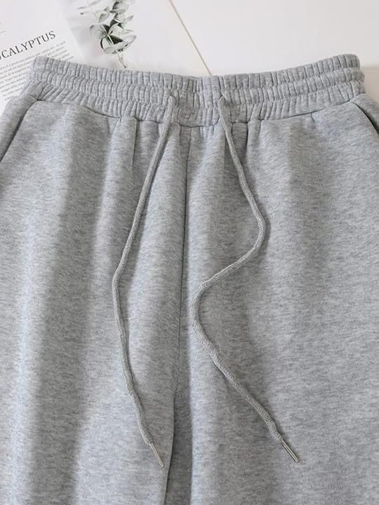 Image of Women?s Relaxed Fit Black Track Joggers ? High Waist with Pockets for Sporty & Casual Look