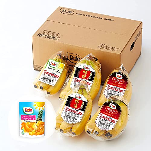 Dole ドール バナナ 3種類 食べ比べセット フルーツパウチ付 フィリピン 機能性表示食品 高地栽培 差し入れ 業務用 プレゼント ギフト