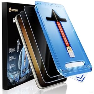 MAGIC JOHN Lot de 2 films de protection d'écran pour Samsung Galaxy S23 Plus/S23+ (6,6"), angle de protection de 28 degrés, élimination facile de la poussière, 9H, sans bulles, installation facile