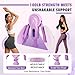 Thigh Trainer Thigh Exerciser for Women, 10-100LB Enhanced Adjustable Resistance Inner Thigh Exerciser, 360° Thigh Trainer Workout Equipment for Pelvic Floor Muscle Repair, Kegel Exercise