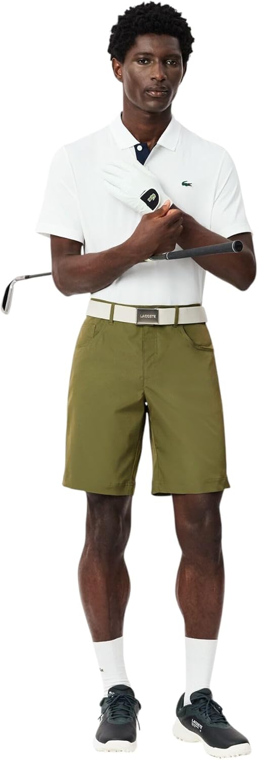 Lacoste Men's Sport Multi-Pocket Ultra Dry Golf Shorts