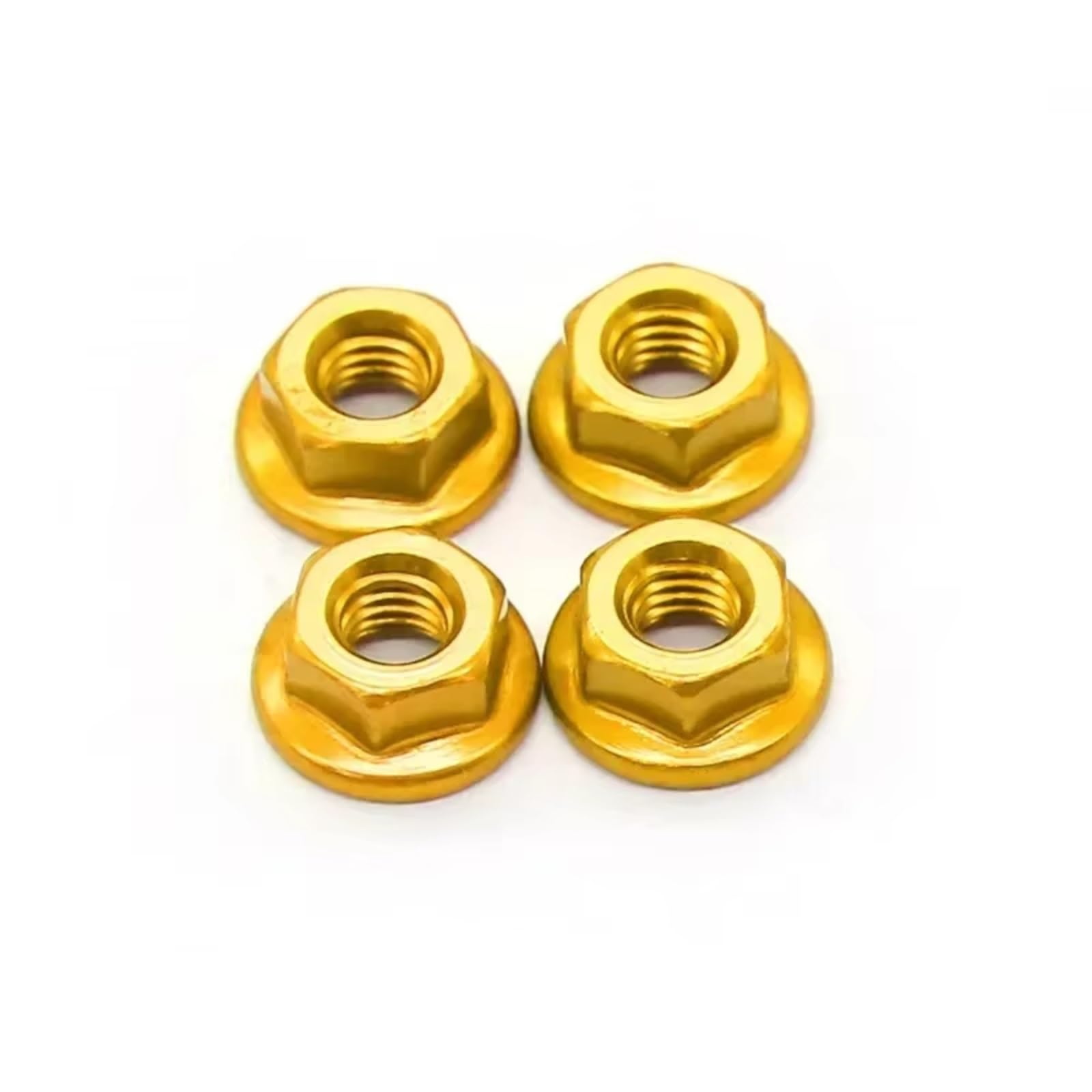Części zamienne do HSP 1/10 102049 122049 02055 02190 Aluminiowo-nylonowa nakrętka RC do samochodów Buggy części zamienne do aktualizacji lub naprawy (żółty)