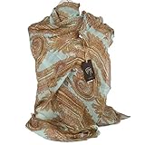 Zoom IMG-1 foulard donna verde elegante fantasia Zoom IMG-1 foulard donna verde elegante fantasia