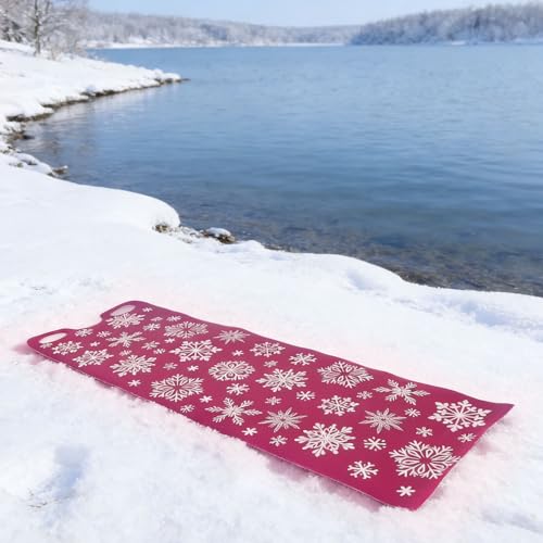 Tapis de luge flexible Abaodam résistant et léger pour le ski - 5