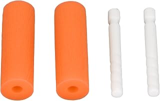Assentos de bandeja alinhadores, sabor de fruta de borracha, fácil armazenamento, ortodontia, mastigadores portáteis para casa (sabor laranja)