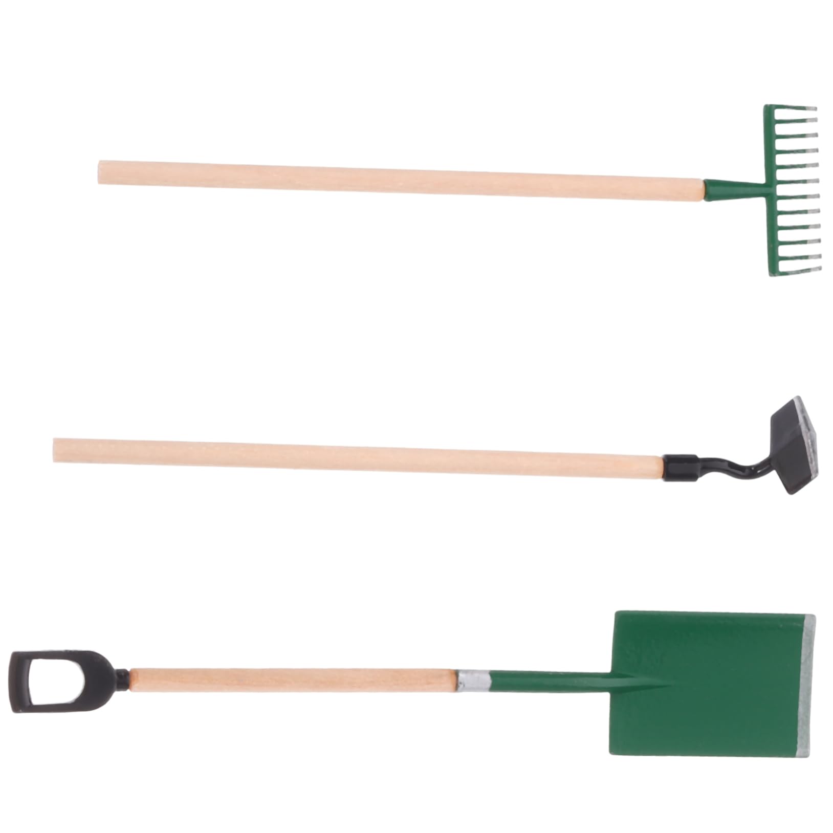 VICASKY Miniature Gardening Tools Set Toddler-Friendly Spade Rake Hoe for Boys and Girls Play
