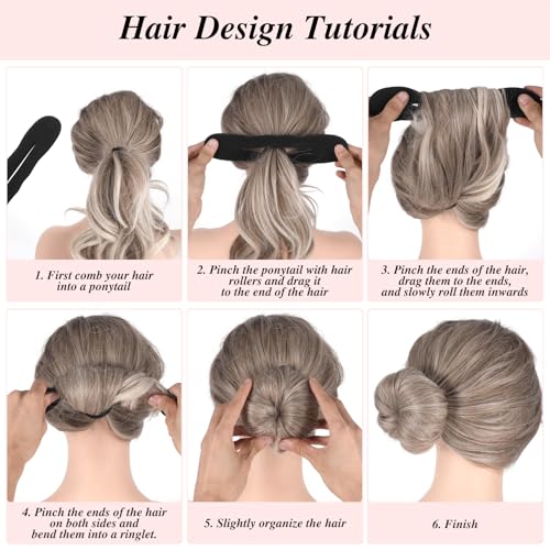 Lloussak 588292_1_1NPCSVT4 11Pcs Hair Bun Maker Kit thumb #3