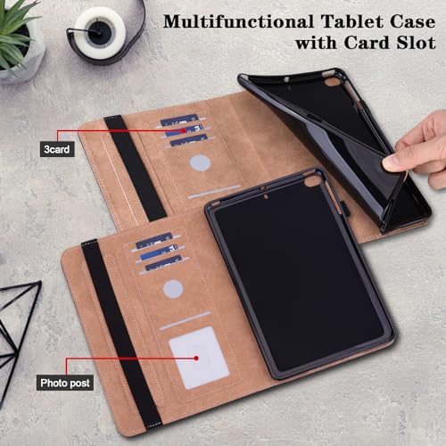 VODEFOX Case for Samsung Galaxy Tab S10 Lite/S10 FE/ S9 FE 10.9 inch/Galaxy Tab S9 11 Inch, PU Leather Protective Cover with Card Slots - Starry Sky by VODEFOX - Image 2