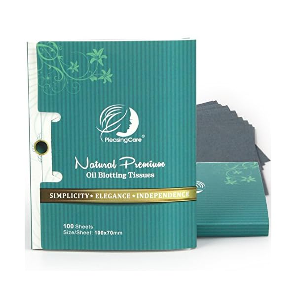Premium-Facial-Oil-Blotting-Paper-200-Counts-Natural-Bamboo-Charcoal-Face-Blotting-Sheets-Easy-Take-Out-Design-Top-Handy-Oil-Absorbing-Tissues-Oily-Skin-Care-or-Make-Up-Must-Have Premium Facial Oil Blotting Paper, 200 Counts - Natural Bamboo Charcoal Face Blotting Sheets, Easy Take Out Design - Top Handy Oil Absorbing Tissues - Oily Skin Care or Make Up Must Have!