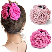 【yOungly yOungley】Rosy-rose hair claw Rosy-rose hair claw, CUSTARD - Youngly youngley