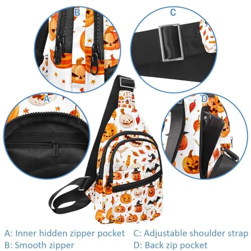 Mochila cruzada Multicolor 08 compacta y con correa ajustable 2