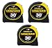 Stanley Tools 33-730 30-Foot-by-1-1/4-Inch FatMax Measuring Tape (3, 30-Feet)