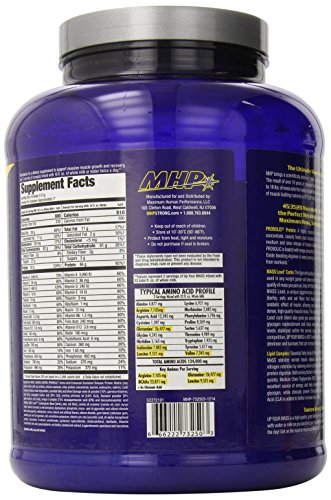 MHP, Up Your Mass Weight Gainer, Fudge Brownie, 5 Pound (Discontinued)