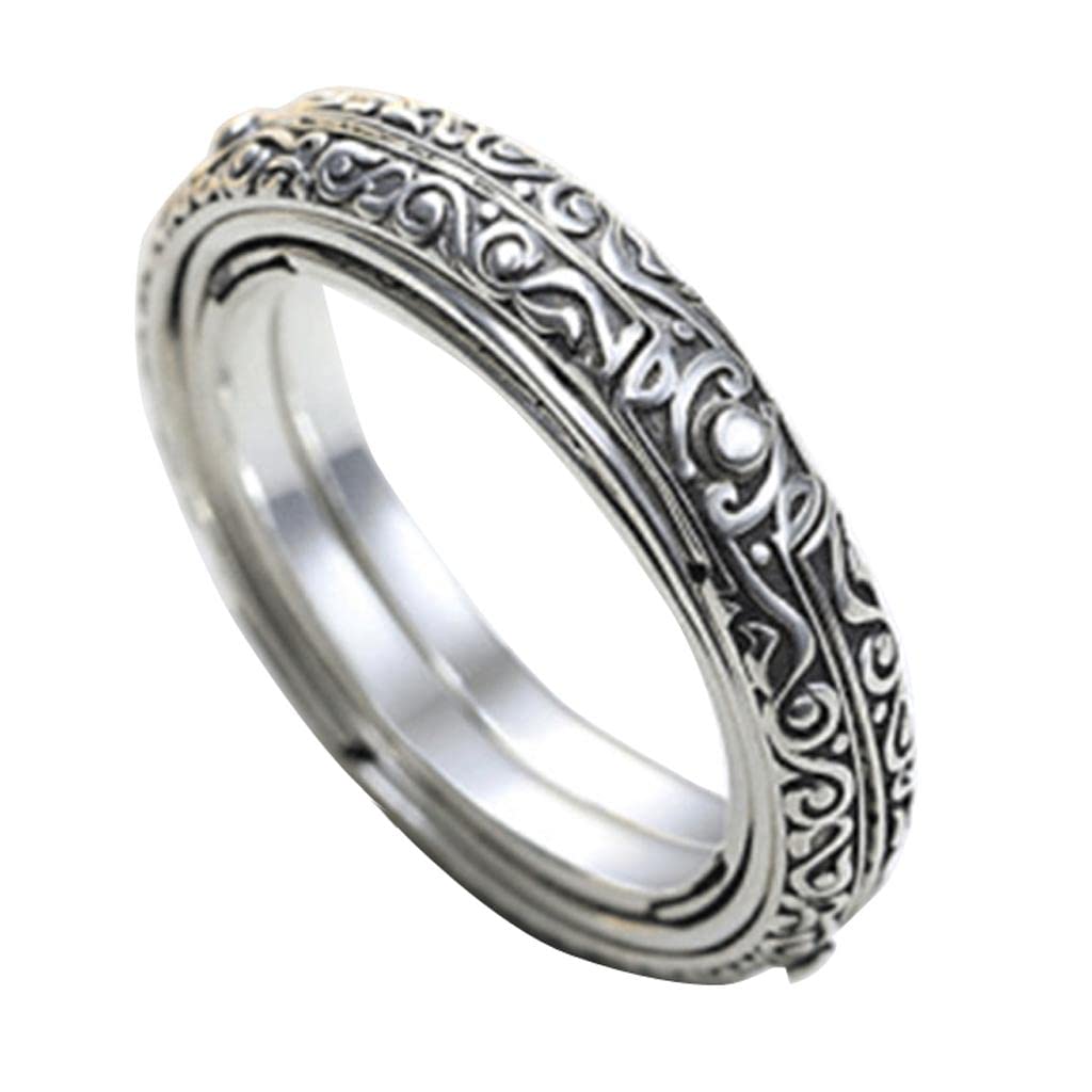 MYADDICTION Astronomical Ball Ring Cosmic Finger Ring For Unisex Adult (Silver, 8) (B0CYH8DDZ1) Amazon Price History, Amazon Price Tracker