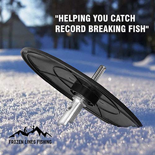 Ice Auger Drill Adapter And Plate | High-Quality & Durable Stainless Steel | Suitable For All Major Ice Auger Brands | Fits Drill Bit Chuck: 1/2Inch+ And 1/4Inch Hole For M6X25 Wing Bolts | #TOP5