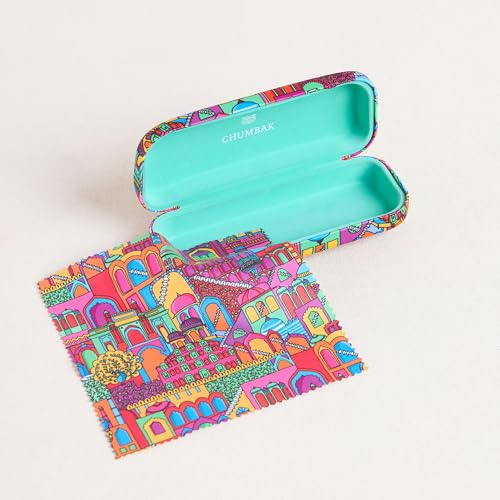 Image of Chumbak Eyewear Case for Women, Stylish Sunglass Organizer and Cover Case, Spectacle Box for Girls /Ladies, Specs Case, Stylish Glasses Cover, Protective Eyewear Case