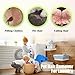 Pet Hair Remover for Laundry, Reusable Dog & Cat Hair Remover Tool, Effectively Removes Pet Hair, Lint and Dander from Bedding and Clothing, Suitable for Washing Machines, Dryers 4PCS