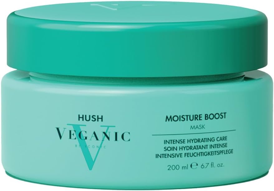HUSH Veganic Moisture Boost Kuru Saçlar İçin Nemlendirici Maske 200 ml