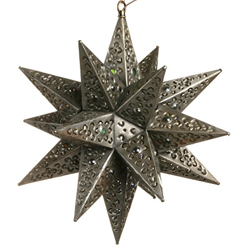 Hometown Evolution, Inc. 16 Inch Moravian Hanging Tin Star Light