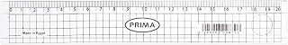 prima Prima Ruler 20 Cm 20 cm Brand: Prima | Color: Clear | Type: Ruler