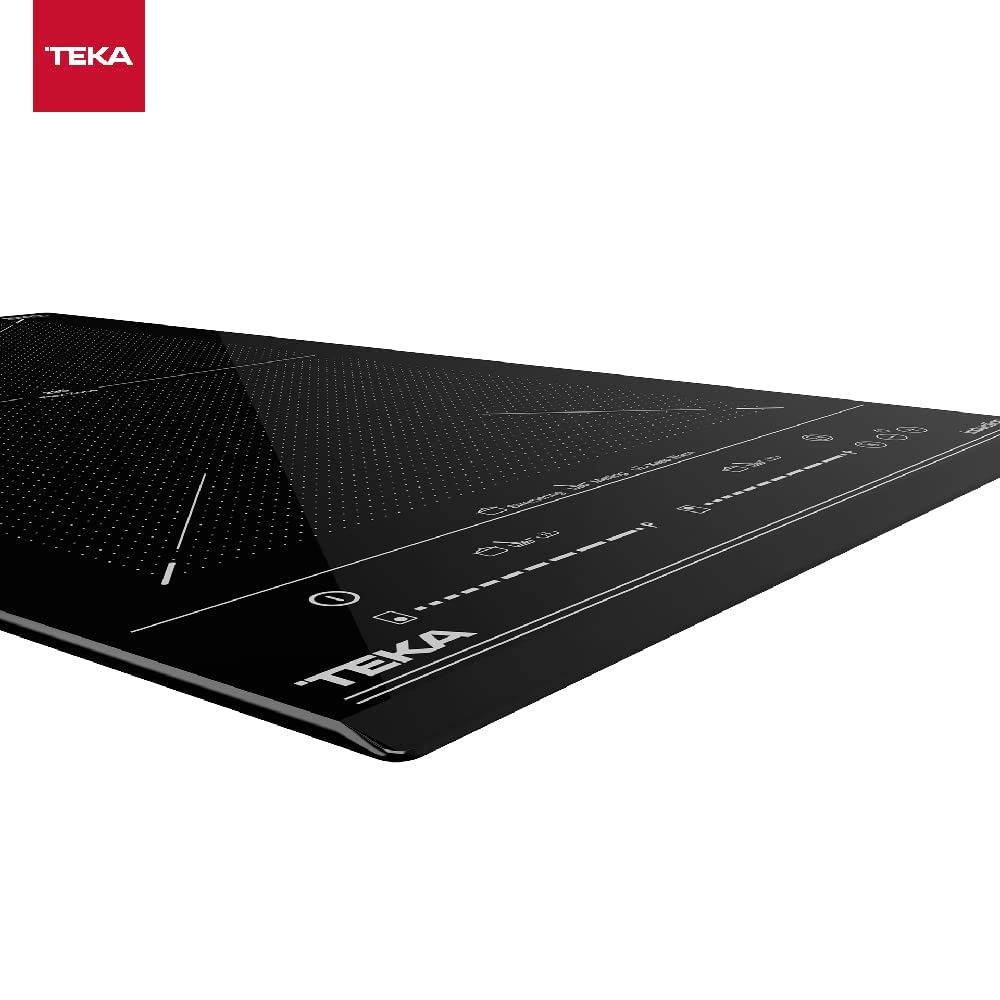 Teka Placa Modular Inducción 30 cm, 3 Zonas (2 + Flex), Touch Control Multislider, Power Plus, Sistema Fast-Click, Modelo IZF 32400 MSP
