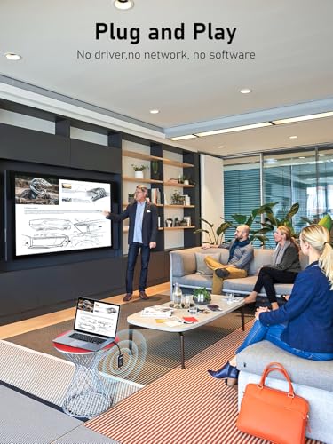 Image of Lemorele Aluminum Wireless HDMI Transmitter and Receivers (Support APP Reception), Plug&Play, 150M 1080P FHD,Stream Video&Audio from Laptop /TV Box to HDTV /Projector /Tablet for Meetings,Home Theatre