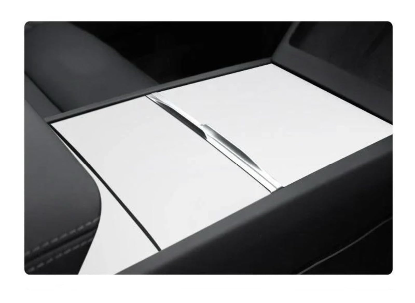Car Interior Moulding Accessories for Tesla for Model 3 for Highland for Model Y for Juniper 2025 Central Control Panel Sticker Center Console Patch