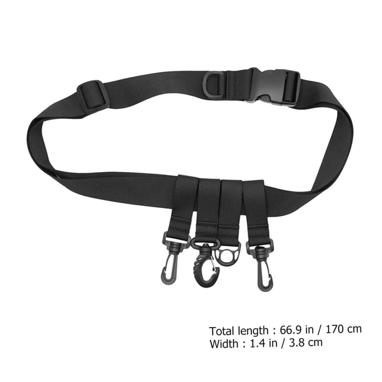 Mipcase Fishing Belt Waist Pack Fighting Gear Holder Lightweight Wading Belt for Kayak Fishing