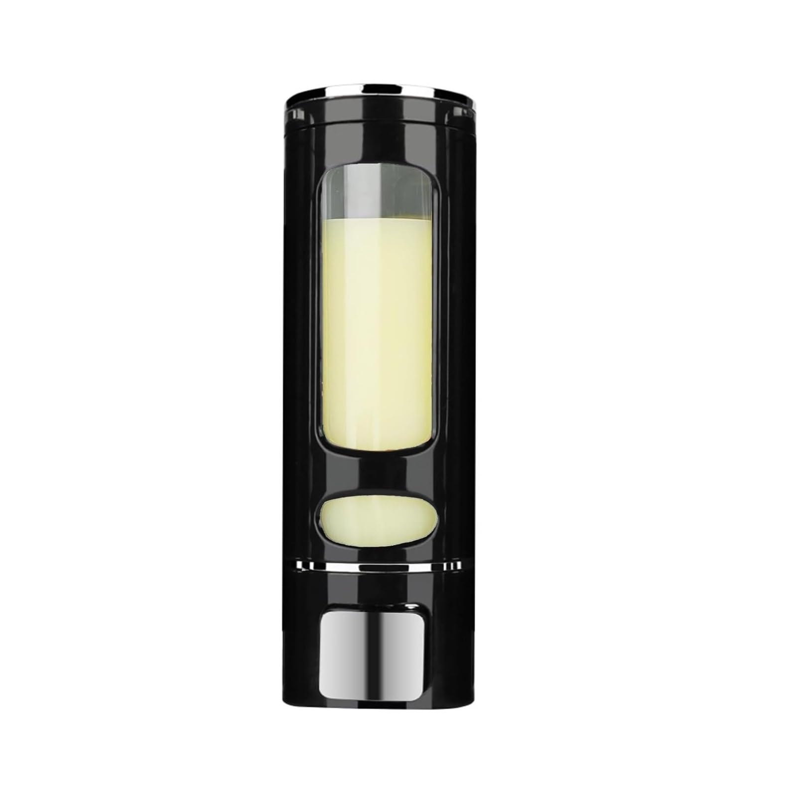 Wall Mounted Soap Dispenser Shampoo And Conditioner Dispenser 400ML Wall-Mounted Shower Shampoo Dispenser(Black 400ML)